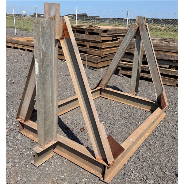 Metal A-frame Cable Reel Stand 88" x 61" x 66"H