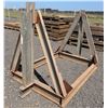 Image 1 : Metal A-frame Cable Reel Stand 88" x 61" x 66"H