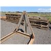 Image 2 : Metal A-frame Cable Reel Stand 88" x 61" x 66"H