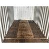 Image 16 : Red 40' High Cube Shipping Container (has leaks)