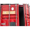 Image 20 : Red 40' High Cube Shipping Container (has leaks)