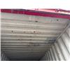 Image 7 : Red 40' High Cube Shipping Container (has leaks)