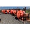 Image 1 : Qty 13 Dura-Line Reels Orange Tubing