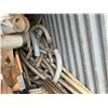 Image 16 : Orange 40' Shipping Container & Contents: PVC Pipe Lengths, Fittings & Connectors, etc
