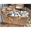 Image 18 : Orange 40' Shipping Container & Contents: PVC Pipe Lengths, Fittings & Connectors, etc