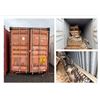Image 1 : Orange 40' Shipping Container & Contents: PVC Pipe Lengths, Fittings & Connectors, etc