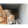 Image 4 : Orange 40' Shipping Container & Contents: PVC Pipe Lengths, Fittings & Connectors, etc