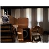 Image 24 : Red 40' Shipping Container & Contents:  Work Shop w/ Table, Tools, Shelves, Hardware, Cords, etc