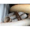Image 11 : Gray 40' Shipping Container & Contents: PVC Pipe Lengths, Fittings & Connectors, etc