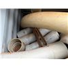 Image 12 : Gray 40' Shipping Container & Contents: PVC Pipe Lengths, Fittings & Connectors, etc