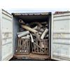 Image 2 : Gray 40' Shipping Container & Contents: PVC Pipe Lengths, Fittings & Connectors, etc