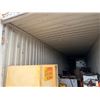 Image 5 : Gray 40' Shipping Container (contents not included) P/U Thurs-Fri 2/26-27