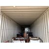 Image 6 : Gray 40' Shipping Container (contents not included) P/U Thurs-Fri 2/26-27