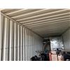 Image 9 : Gray 40' Shipping Container (contents not included) P/U Thurs-Fri 2/26-27