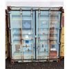 Image 1 : Blue 20' Shipping Container (contents not included) P/U Thurs-Fri 2/26-27