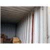 Image 5 : Blue 20' Shipping Container (contents not included) P/U Thurs-Fri 2/26-27