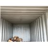 Image 7 : Blue 20' Shipping Container (contents not included) P/U Thurs-Fri 2/26-27