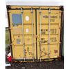 Image 1 : Yellow 20' Shipping Container (contents not included) P/U Thurs-Fri 2/26-27
