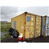 Image 2 : Yellow 20' Shipping Container (contents not included) P/U Thurs-Fri 2/26-27