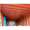 Image 5 : Yellow 20' Shipping Container (contents not included) P/U Thurs-Fri 2/26-27