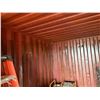 Image 7 : Yellow 20' Shipping Container (contents not included) P/U Thurs-Fri 2/26-27