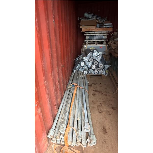 Multiple Station Post Insulators, Metal Posts, etc P/U Mon 2/23