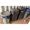 Image 1 : Multiple Waste Containers w/ Some Lids, Misc Sizes P/U Tues 2/24