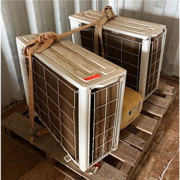 Qty 2 Hessaire Air Conditioner Outdoor Condensing Units (Untested - As Is) P/U Tues 2/24