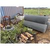 Image 2 : Qty 3 Rolls Chain-Link Fencing 84"H, Coil Wire on Stand, Bin Scaffolding Clamps, etc