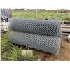 Image 3 : Qty 3 Rolls Chain-Link Fencing 84"H, Coil Wire on Stand, Bin Scaffolding Clamps, etc