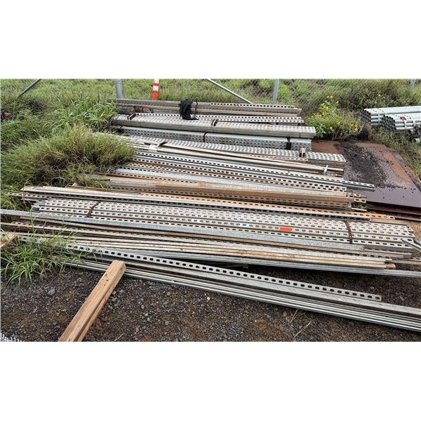 Multiple Pallet Racking Components Uprights & Beams, Misc Sizes