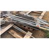 Image 1 : Multiple Studded Fencing Posts, Misc Sizes
