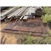 Image 3 : Qty 3 Metal Road Plates 12' x 6' x 3/4"