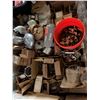 Image 1 : Contents of Pallet: Raco Conduit Body, Entrance Clamps, Hardware, etc P/U Tues 2/24