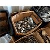 Image 2 : Contents of Pallet: Service Entrance Cap, Conduit Body, Fence Ground Clamps, Hardware P/U Tues 2/24