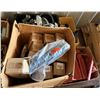 Image 1 : Contents of Pallet: Metal Connections, Clamps, Hardware, etc P/U Tues 2/24