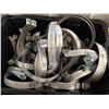 Image 5 : Contents of Pallet: Metal Connections, Clamps, Hardware, etc P/U Tues 2/24