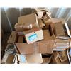 Image 1 : Contents of Pallet: Cooper Insulating Bushings, Clamps, Axis Wall Mount, Dual Lite Box P/U Tues 2/24