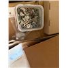 Image 3 : Contents of Pallet: Cooper Insulating Bushings, Clamps, Axis Wall Mount, Dual Lite Box P/U Tues 2/24
