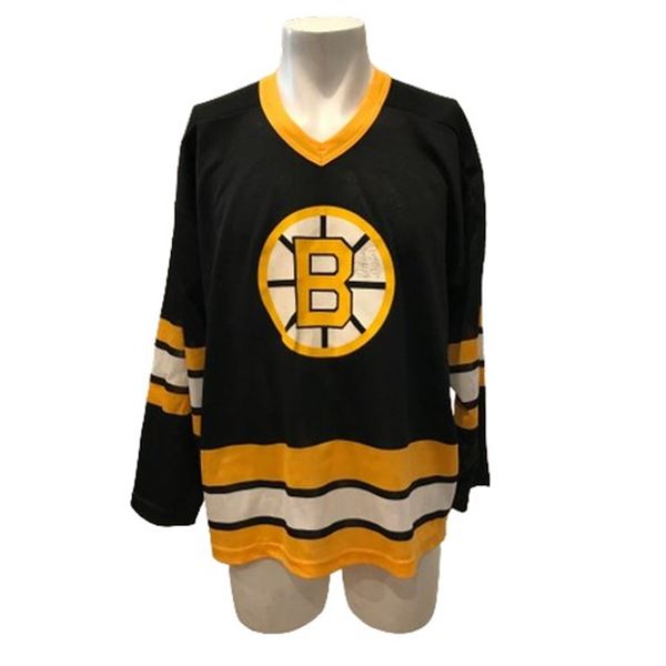 Don Awrey autographed Boston Bruins jersey