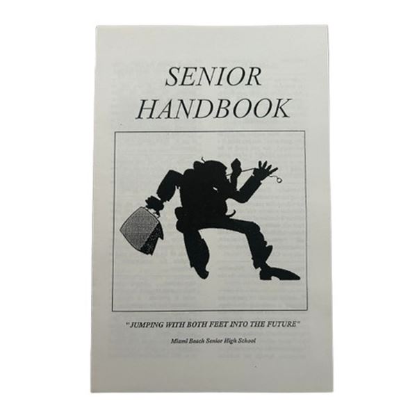 The Birdcage Senior Handbook Movie Props