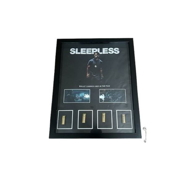 Sleepless Framed Bullet Casings Movie Props