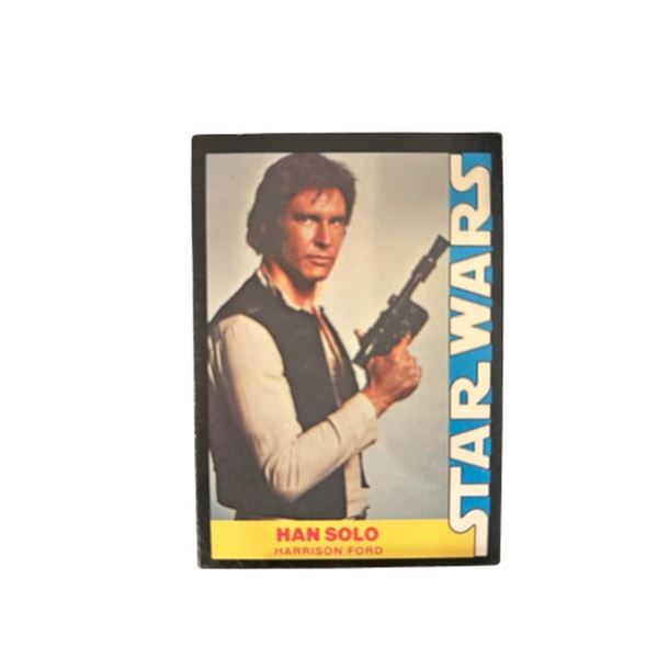 1977 Star Wars Han Solo Trading Card