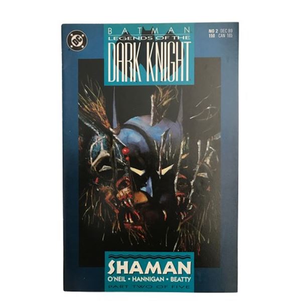 Batman Legends of the Dark Knight #2, December 1989 Comic