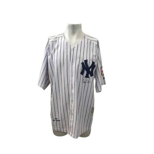 Chris Chambliss signed Phil Rizzuto Yankees jersey