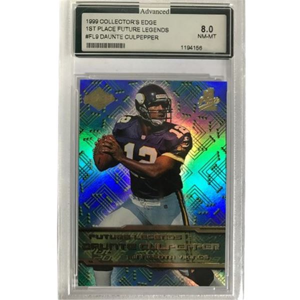 1999 Daunte Culpepper UCLA Trading Card Graded