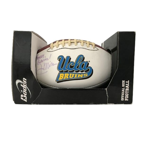 J Mora UCLA Bruins Signed football