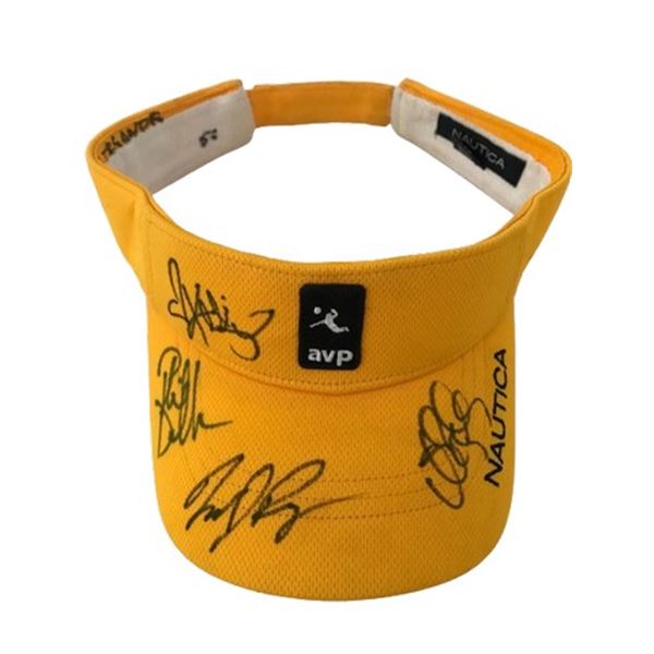 Association of Volleyball Professionals Signed Visor