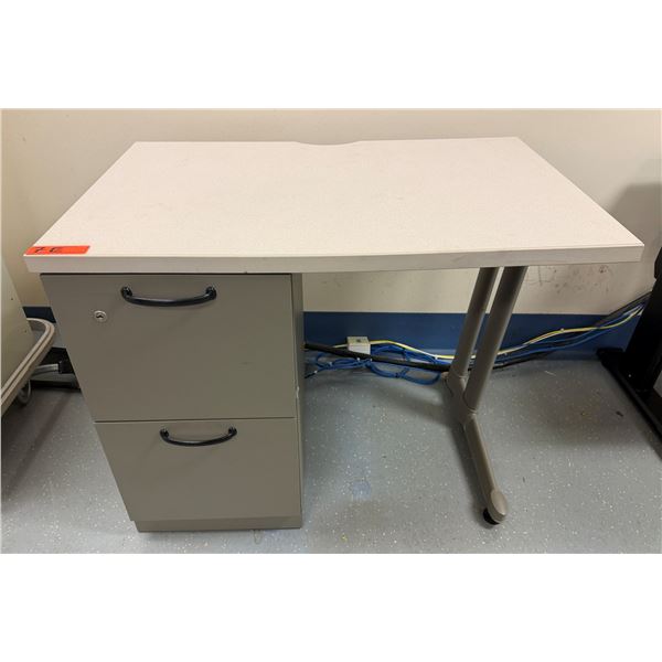 Steelcase Desk w/ 2 Drawers 36" x 24" x 29"H