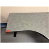 Image 2 : Metal Corner Desk w/ Adjustable Height 58" x 64" x 23"
